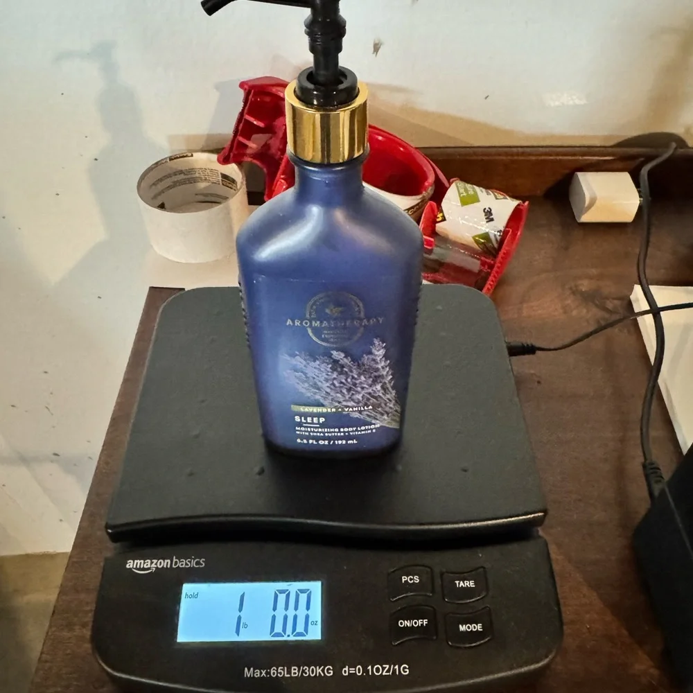 Bath & Body Works Aromatherapy Lavender Vanilla Lotion Sleep 6.5 oz 90% Full - Picture 8 of 8